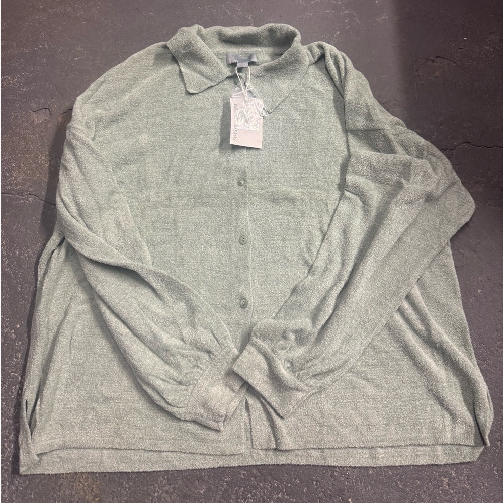 Barefoot Dreams Button Down Shirt